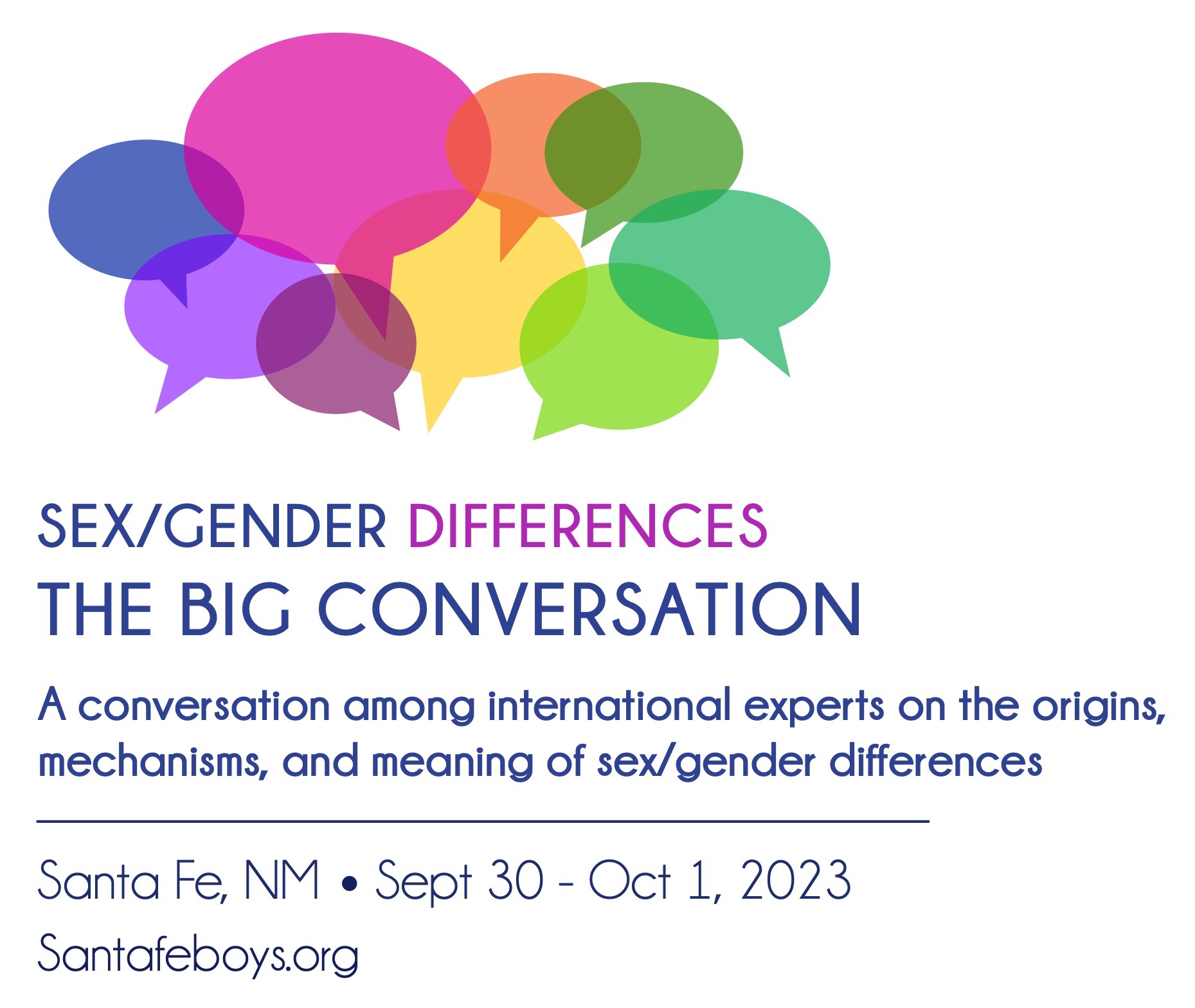The Big Conversation - Sex/Gender Differences